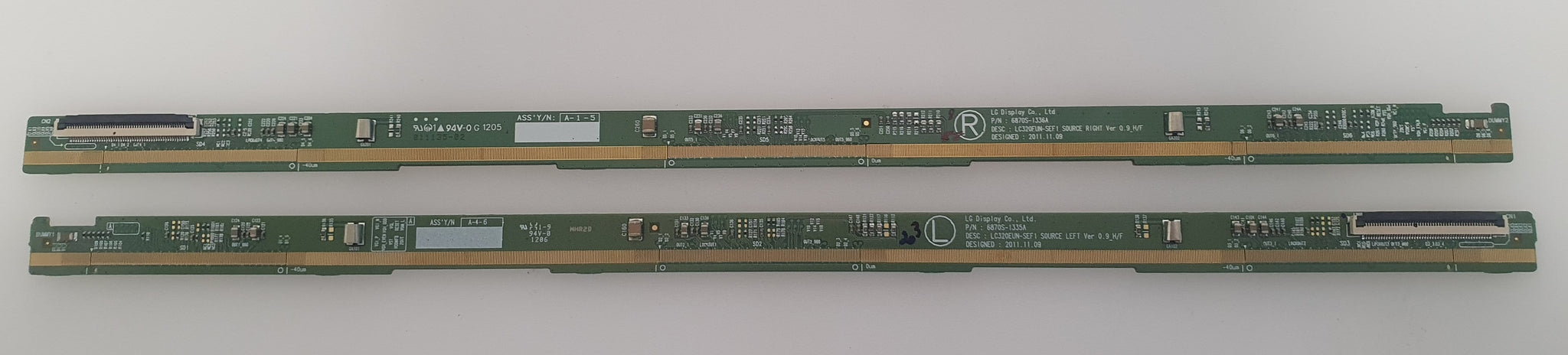 6870S-1336A 6870S-1335A matrix buffer boards for Philips 32PFL4007T/12