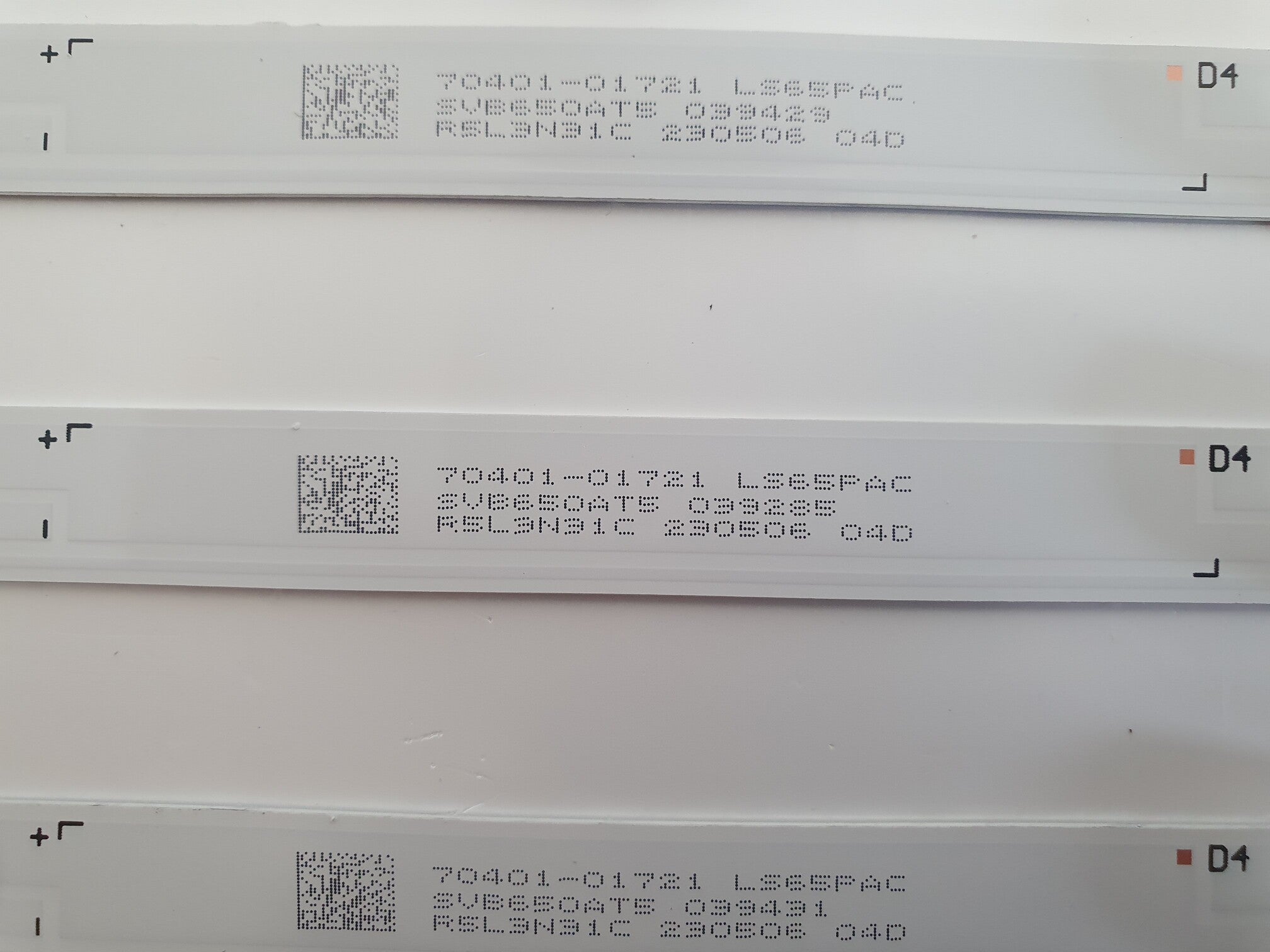 70401-01721 261501016755 LED Backlights - Sony KD-65X75WL