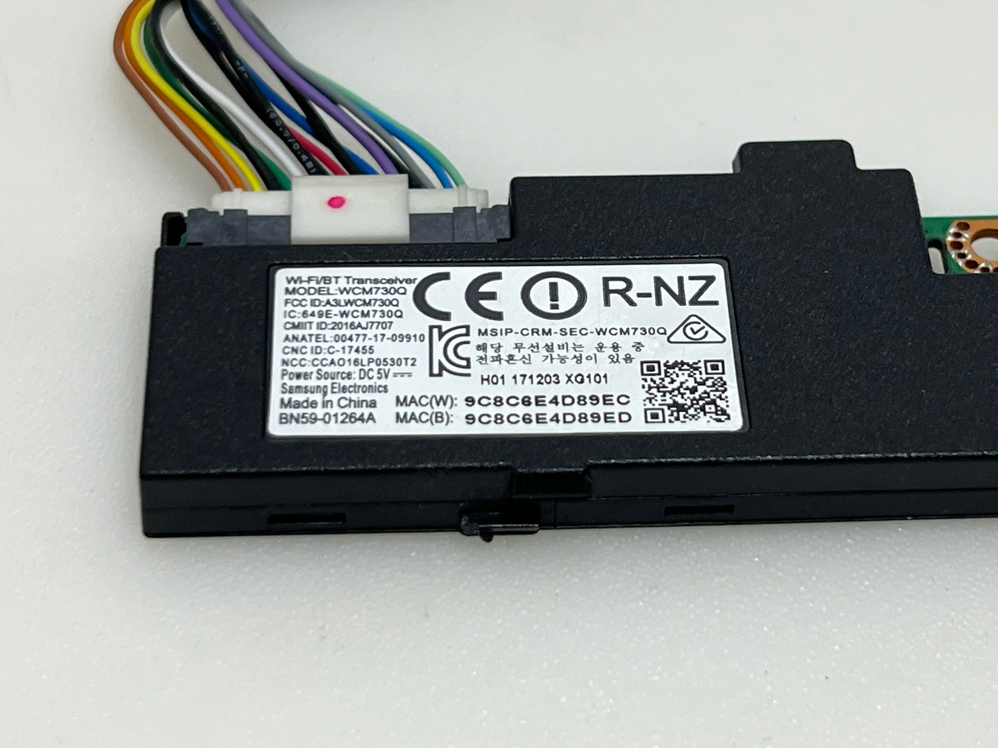 WIFI/BT Transceiver WCM730Q BN59-01264A for Samsung UE55MU8002T