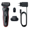 Braun Series 5 51-R1200s Shaver, Black/Red