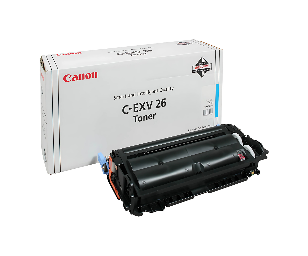 Original Canon C-EXV 26 CYAN Toner Cartridge