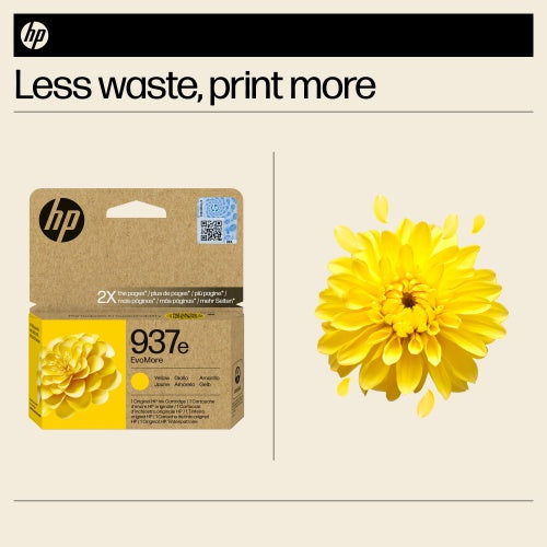 HP 937e EvoMore (4S6W8NE) Ink Cartridge, Yellow
