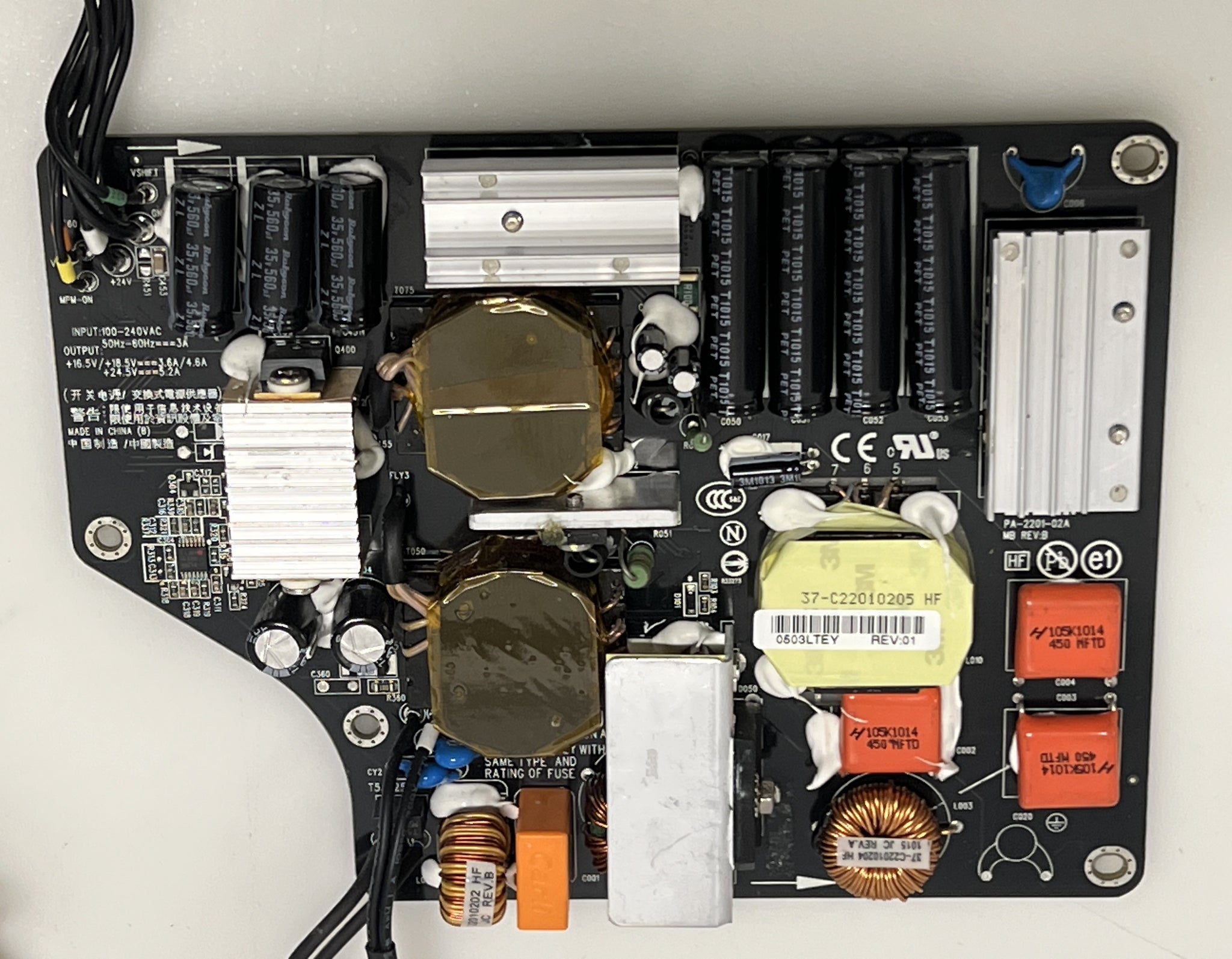 POWER SUPPLY PA-2201-02A for APPLE CINEMA A1267