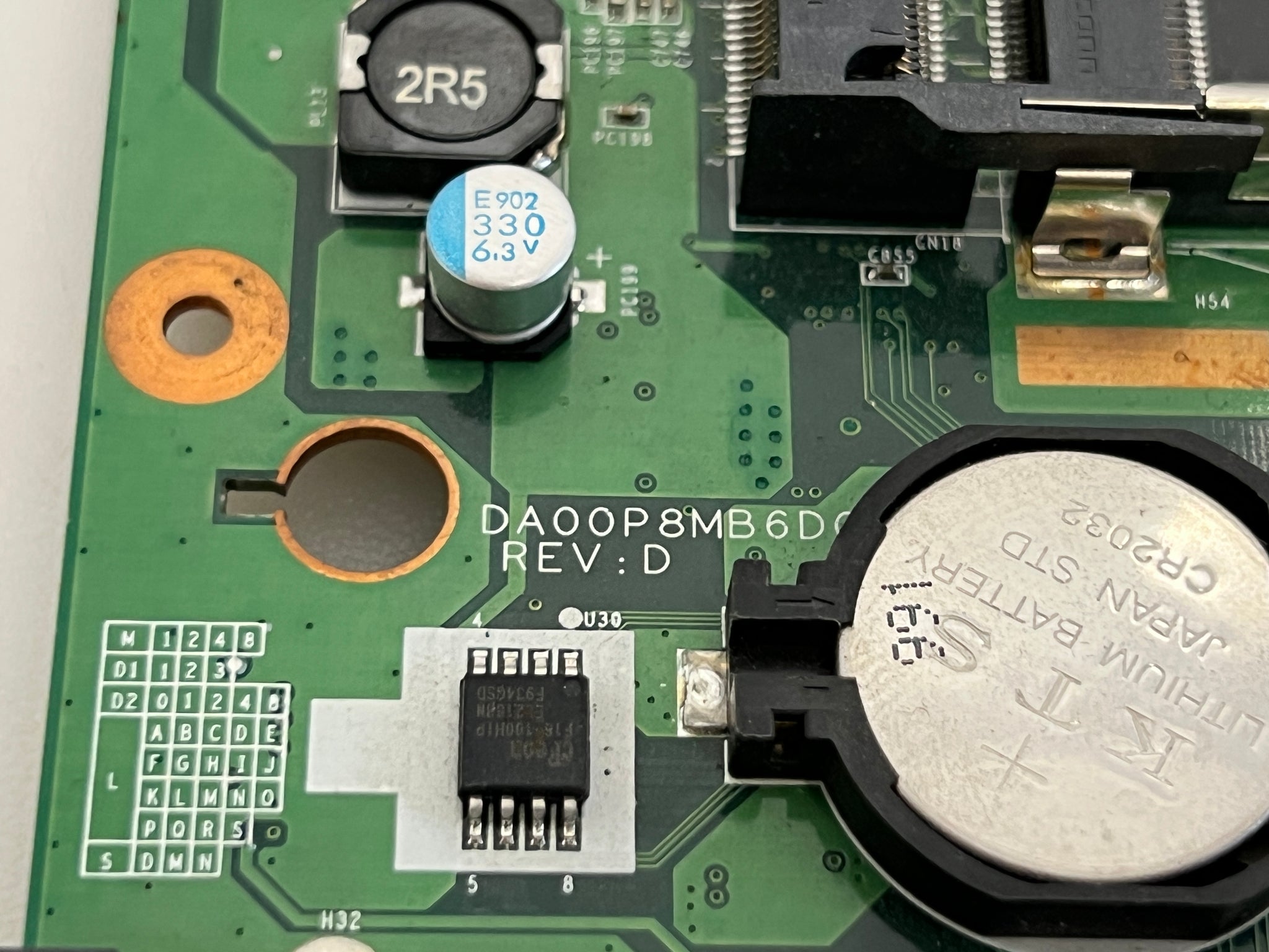 HP G61 / CQ61 Laptop Motherboard 577065-001 - defect - for parts