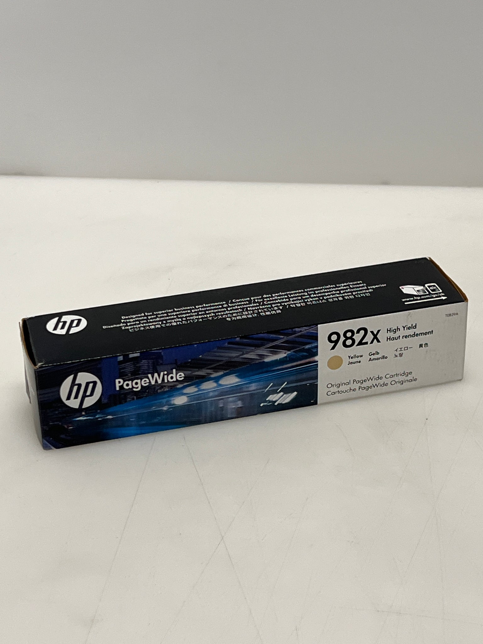 HP 982X High Yield Original PageWide Cartridge (T0B29A) - Yellow
