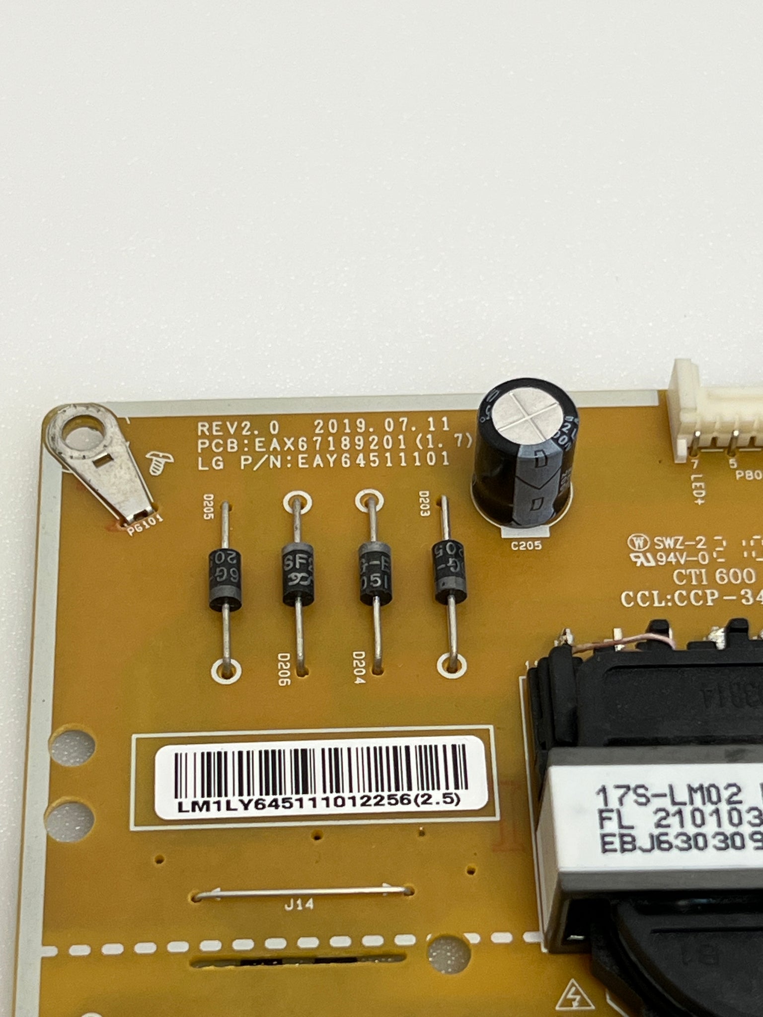 LG 49UN73003LA | Power Supply EAX67189201