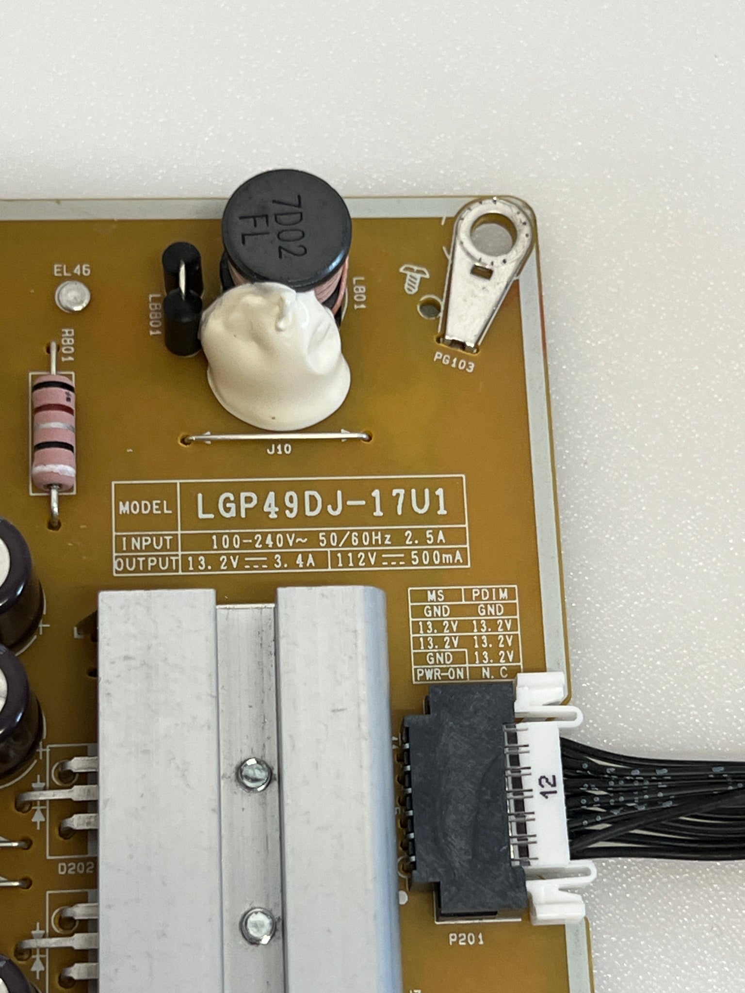 LG 49UN73003LA | Power Supply EAX67189201