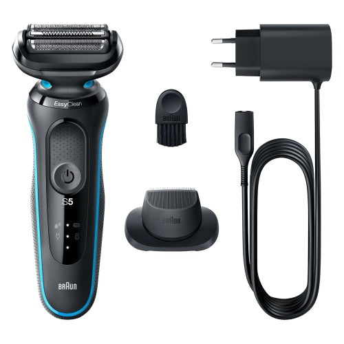Braun Series 5 51-M1200s Shaver, Black/Mint