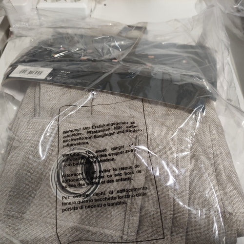 Ecost customer return HOMEA Curtain with Eyelets, Polyester, Linen, 260 x 140 cm