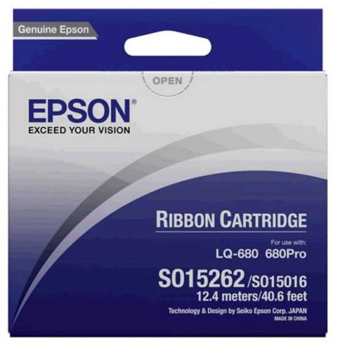 Epson Ribbon Black S015016 (C13S015262) (Ersatz für C13S015016) (SPEC)
