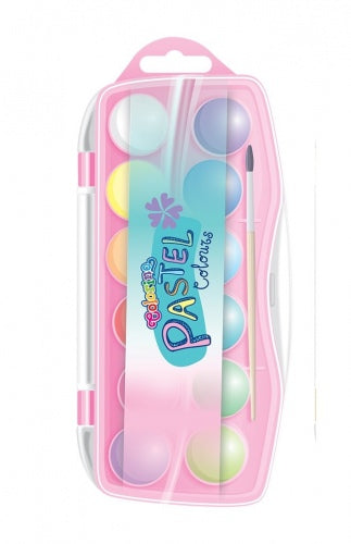 Colorino Pastel Water colours 12 colours