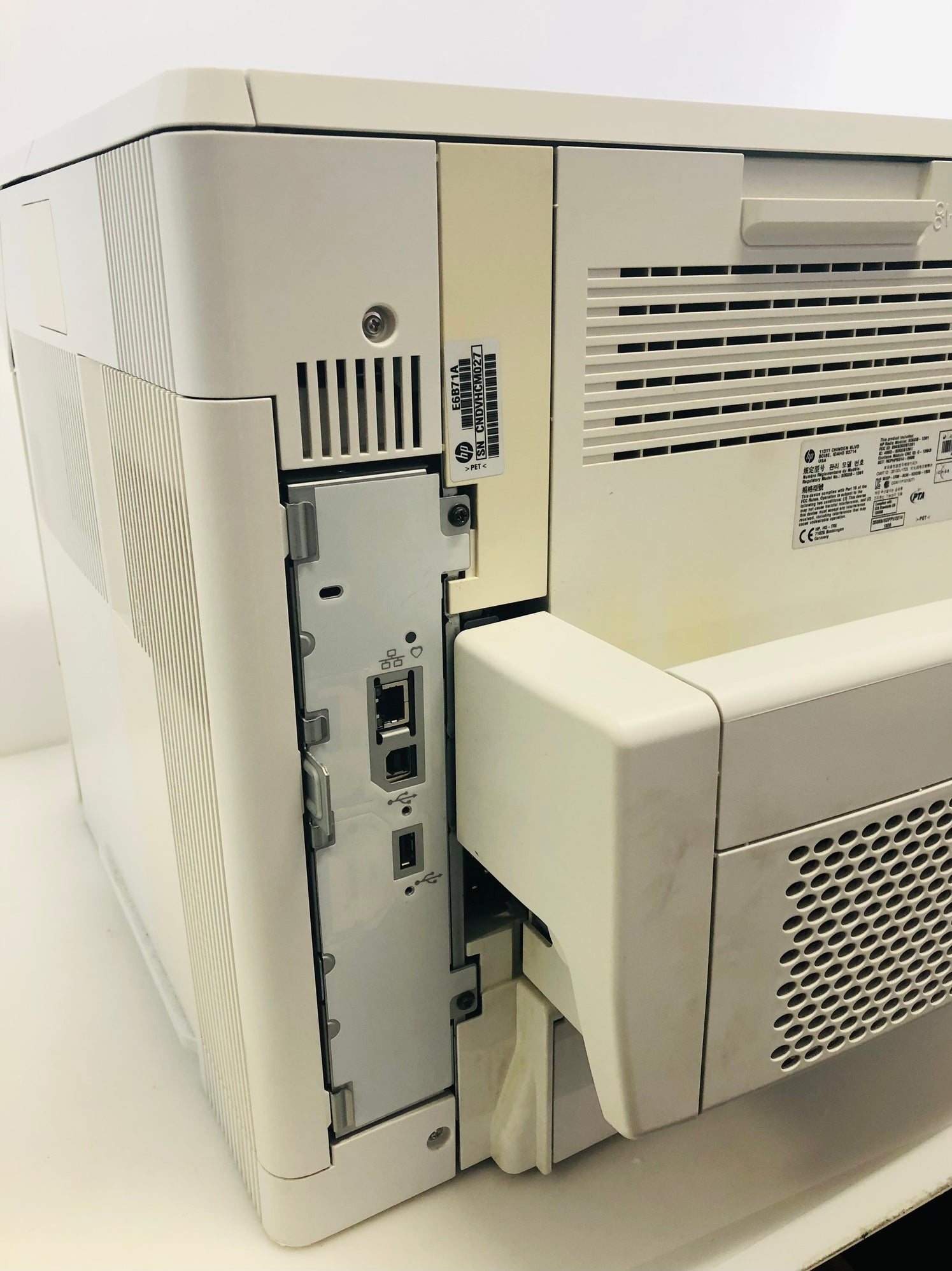 HP LaserJet Enterprise M605 Monochrome Laser Printer, 34K copies