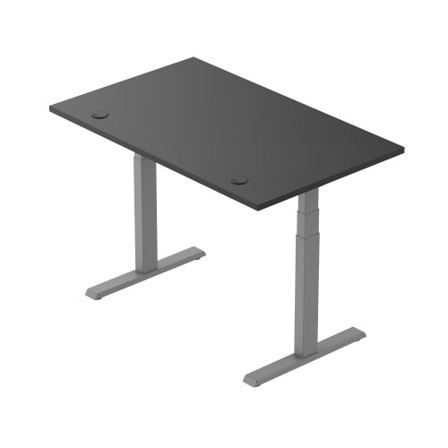 Adjustable Height Table Up Up Thor Gray, Table top M Black