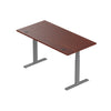 Adjustable Height Table Up Up Thor Gray, Table top L Dark Walnut