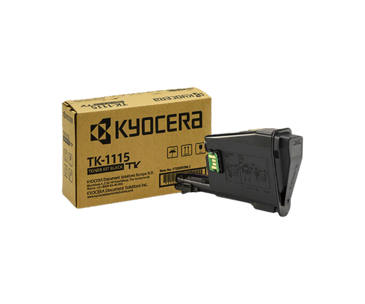 Original Kyocera TK-1115 BLACK Toner Cartridge