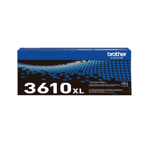 Brother TN-3610XL (TN3610XL) Toner Cartridge, Black
