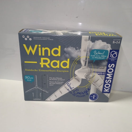 Ecost Customer Return KOSMOS 621087 Wind Spinner Discover Renewable Energy Windmill Kit for Emission