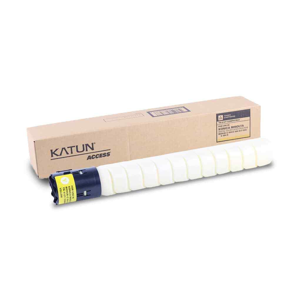 Katun Compatible Toner Konica Minolta TN216Y - Yellow - 16,500 Pages - Bizhub C220, C280, C360 Series