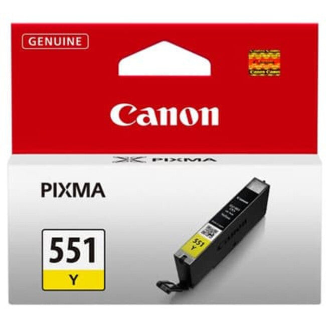 Canon CLI-551Y Yellow Ink Cartridge 6511B001