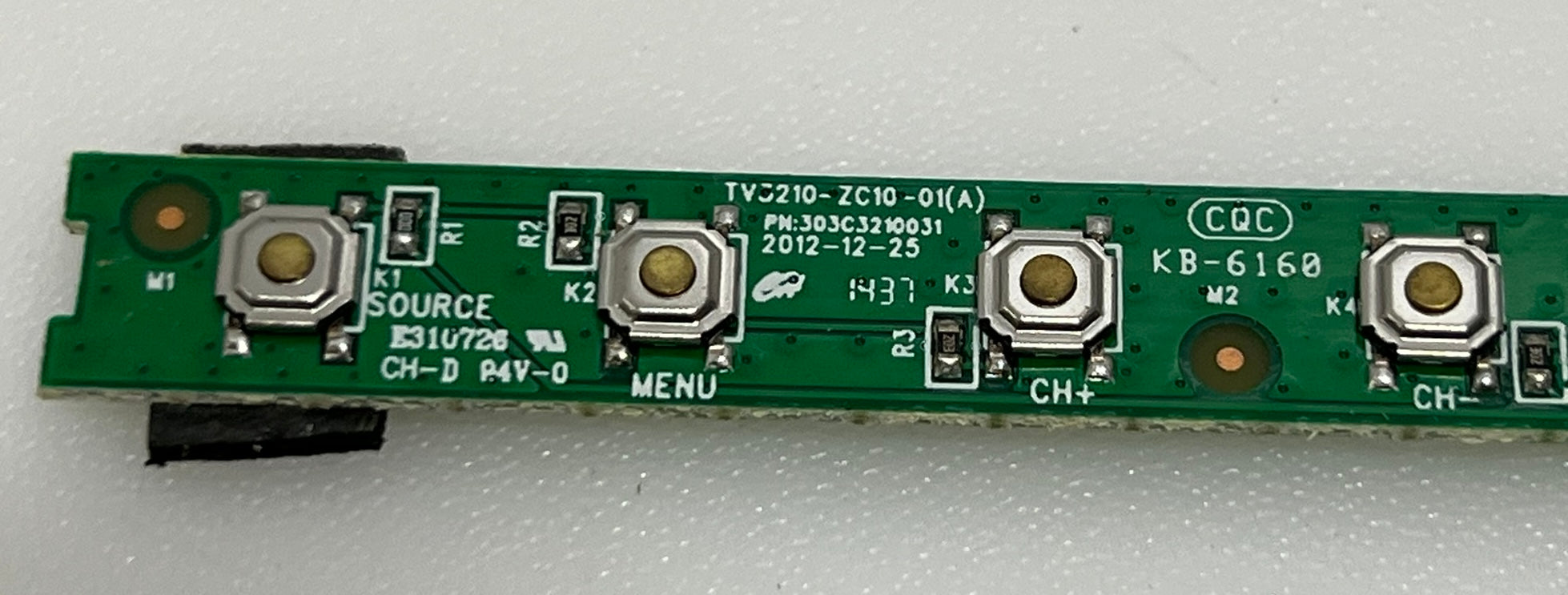 BUTTON BOARD TV3210-ZC10-01 303C3210031 for JVC LT-40E71(A)