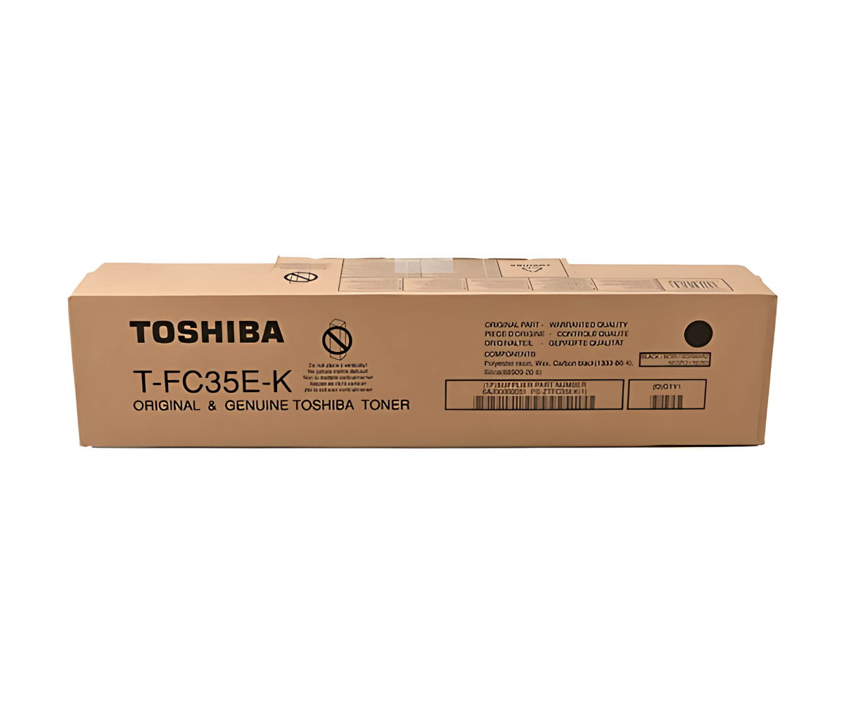 Original TOSHIBA T-FC35E-K BLACK Toner Cartridge