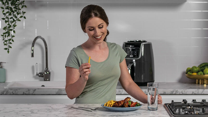 Ninja AF160EU Hot Air Fryer 5.2 L 1750 W, Grey