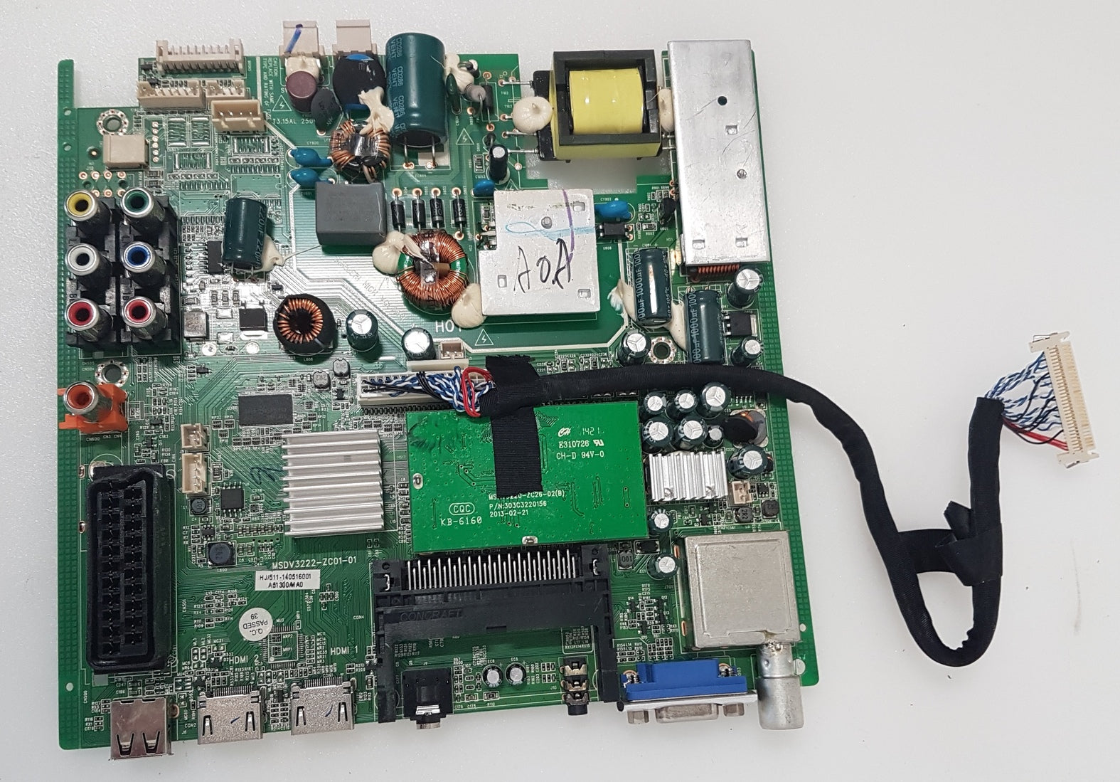 MSDV3222-ZC01-01 mainboard for JVC TV