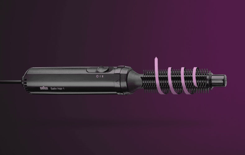 Braun Satin Hair 1 AS110 Airstyler Hair styling brush, Black