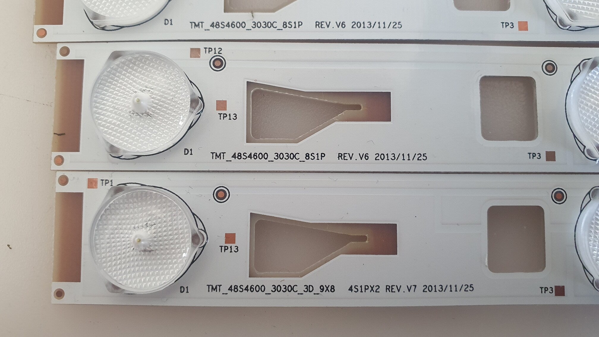 TMT_48S4600_3030C_8S1P 48S4600_3030C_3D_9X8 led backlights for Thomson 48FZ4533