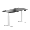 Adjustable Height Table Up Up Thor White, Table top L Black