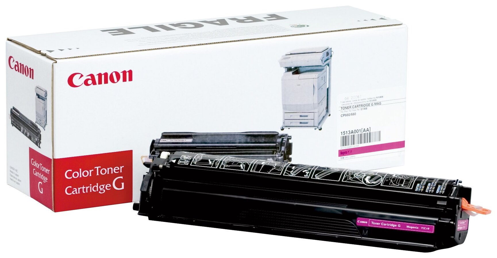 Original Canon 1513A003(AA) MAGENTA toner cartridge