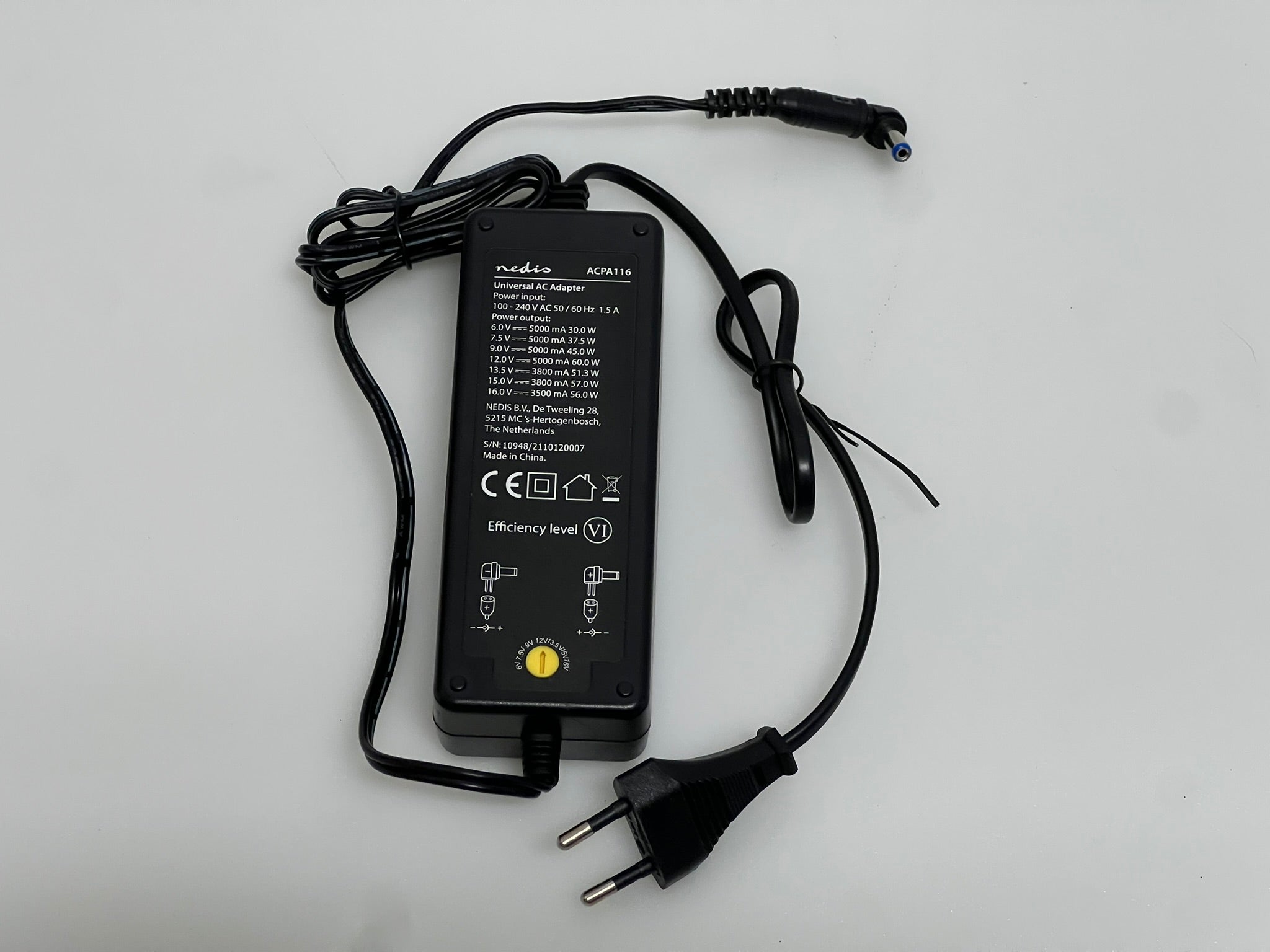 NEDIS Universal Adapter Charger ACPA116