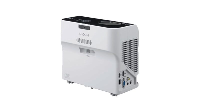 Ricoh PJ WX4152NI Projector Ultra short throw 3500 ANSI lumens DLP WXGA (1280x800) 3D White