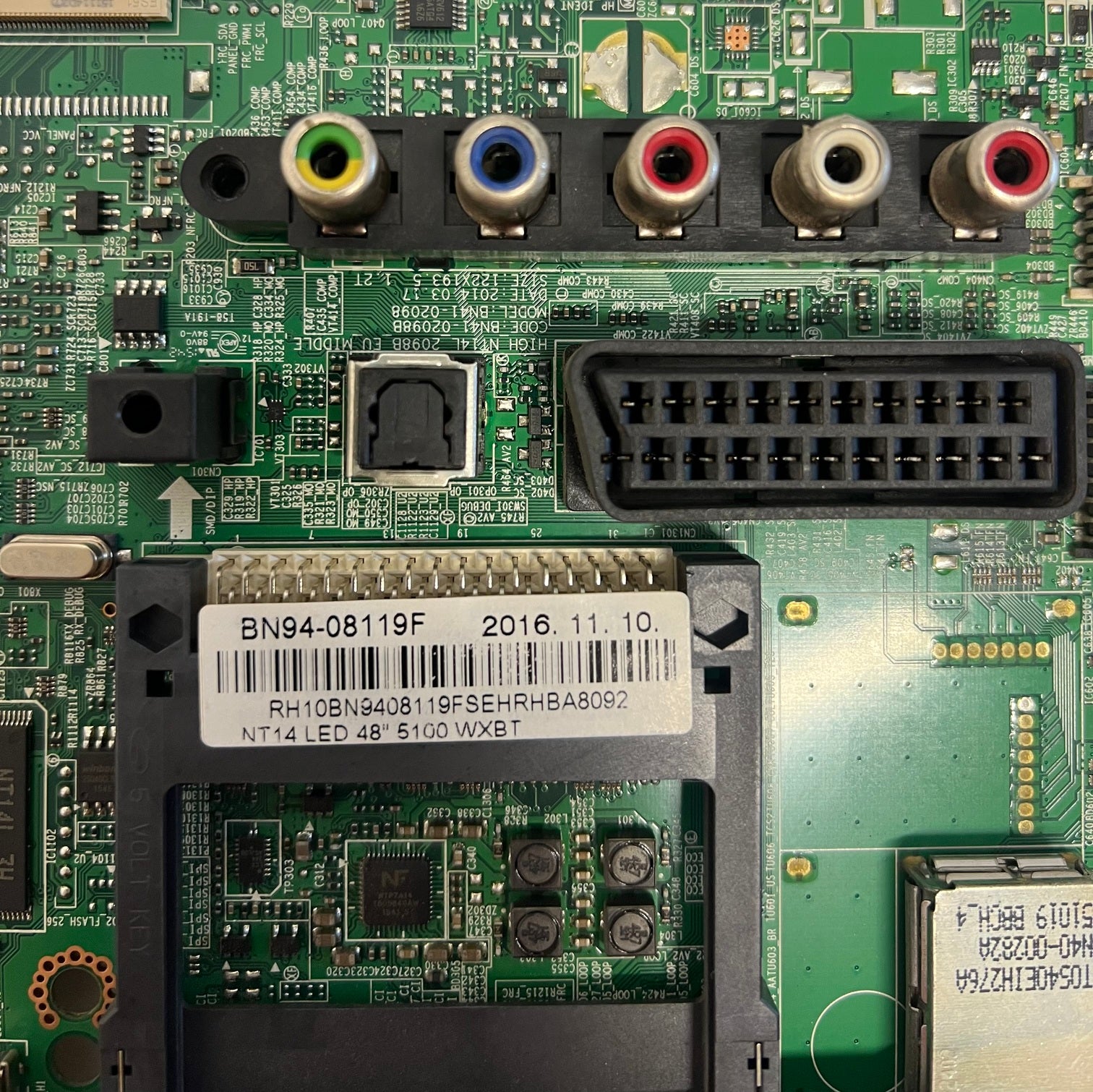 BN41-02098B BN94-08119F mainboard for Samsung UE48J5100AW