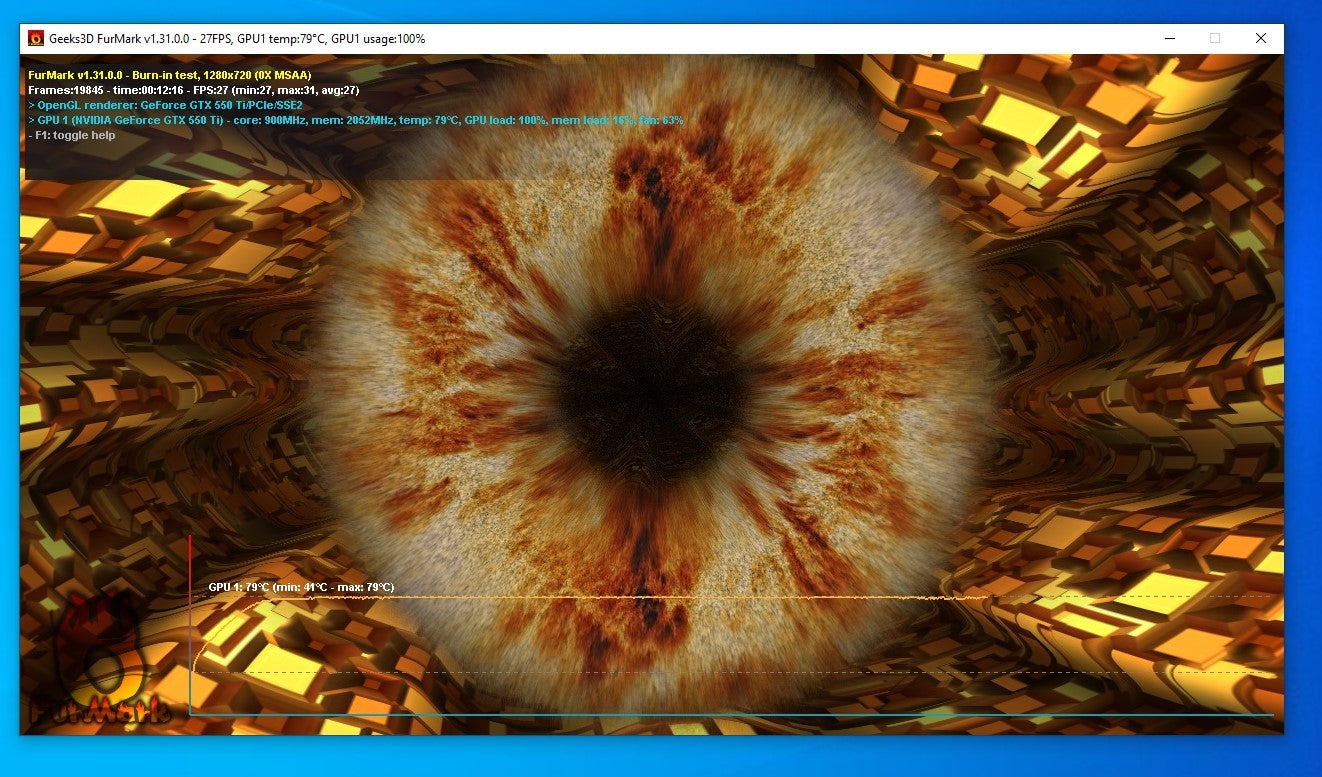 Video Card  - Gainward GeForce GTX 550 Ti 1024MB
