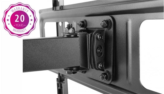 Classic Full-Motion TV Wall Mount black VESA: 200x200,300x300,400x200,400x400