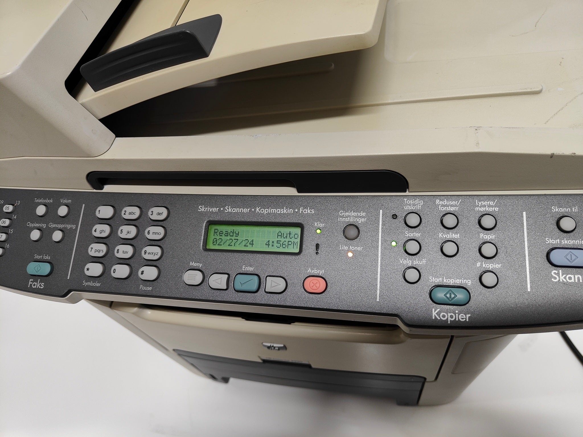 HP LaserJet 3390 Monochrome Laser Multifunction Printer, 19K copies