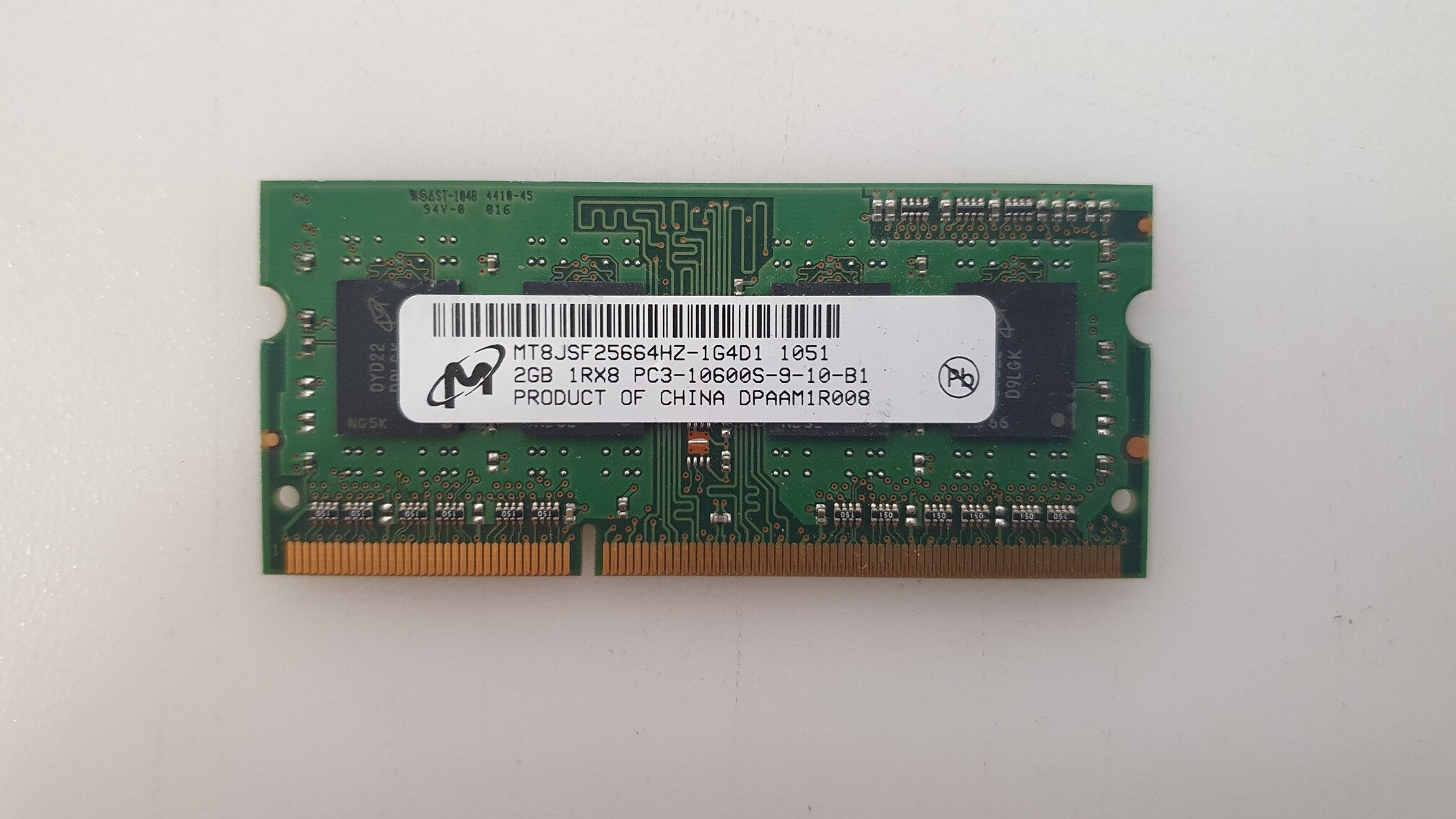 Micron MT8JSF25664HZ-1G4D1 Memory