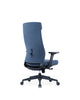 Up Up Ankara ergonomic office chair Black, Blue fabric