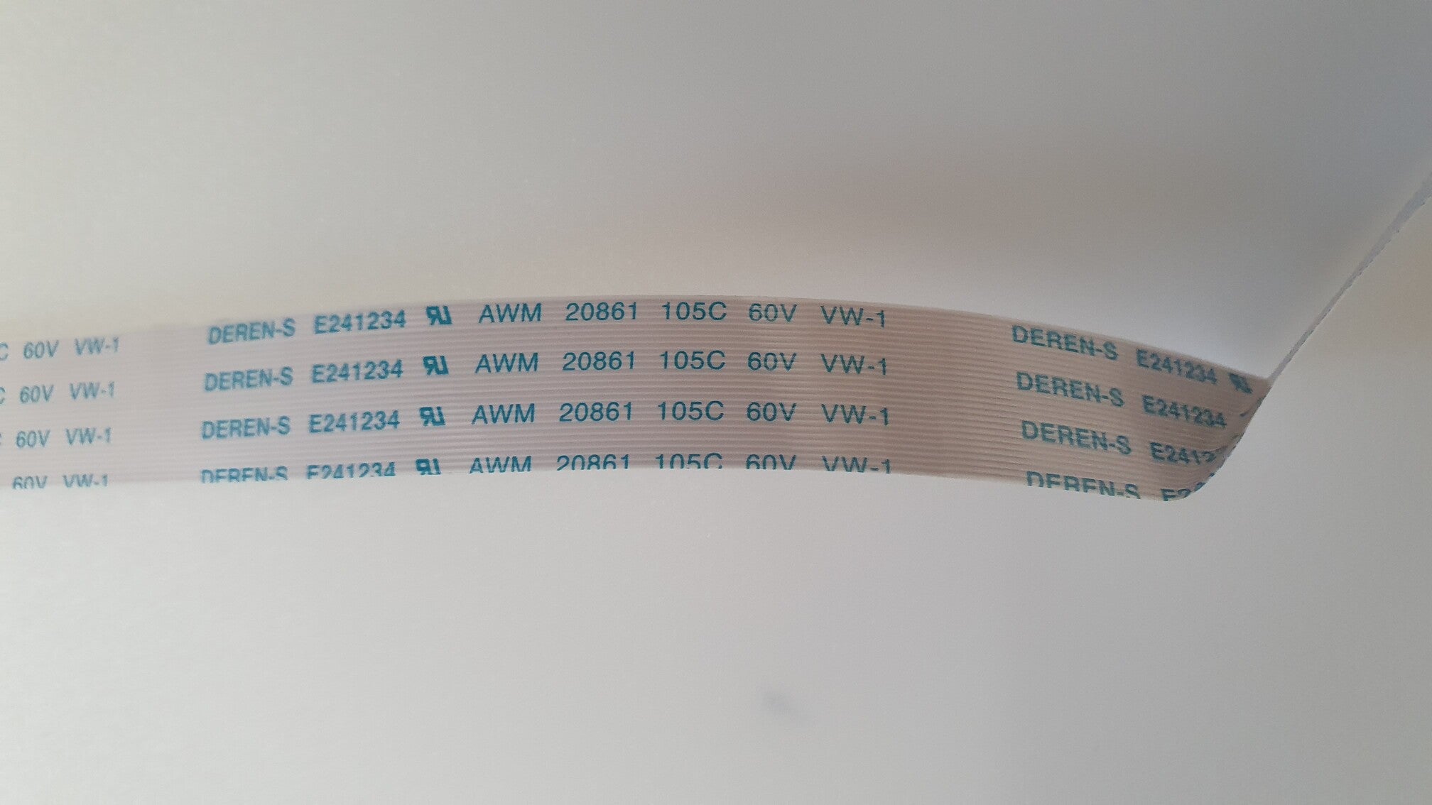 Flex Cable DEREN-S E241234 AWM 20861 105C 60V VW-1 (82 cm) for Philips 55PFL6678S/12