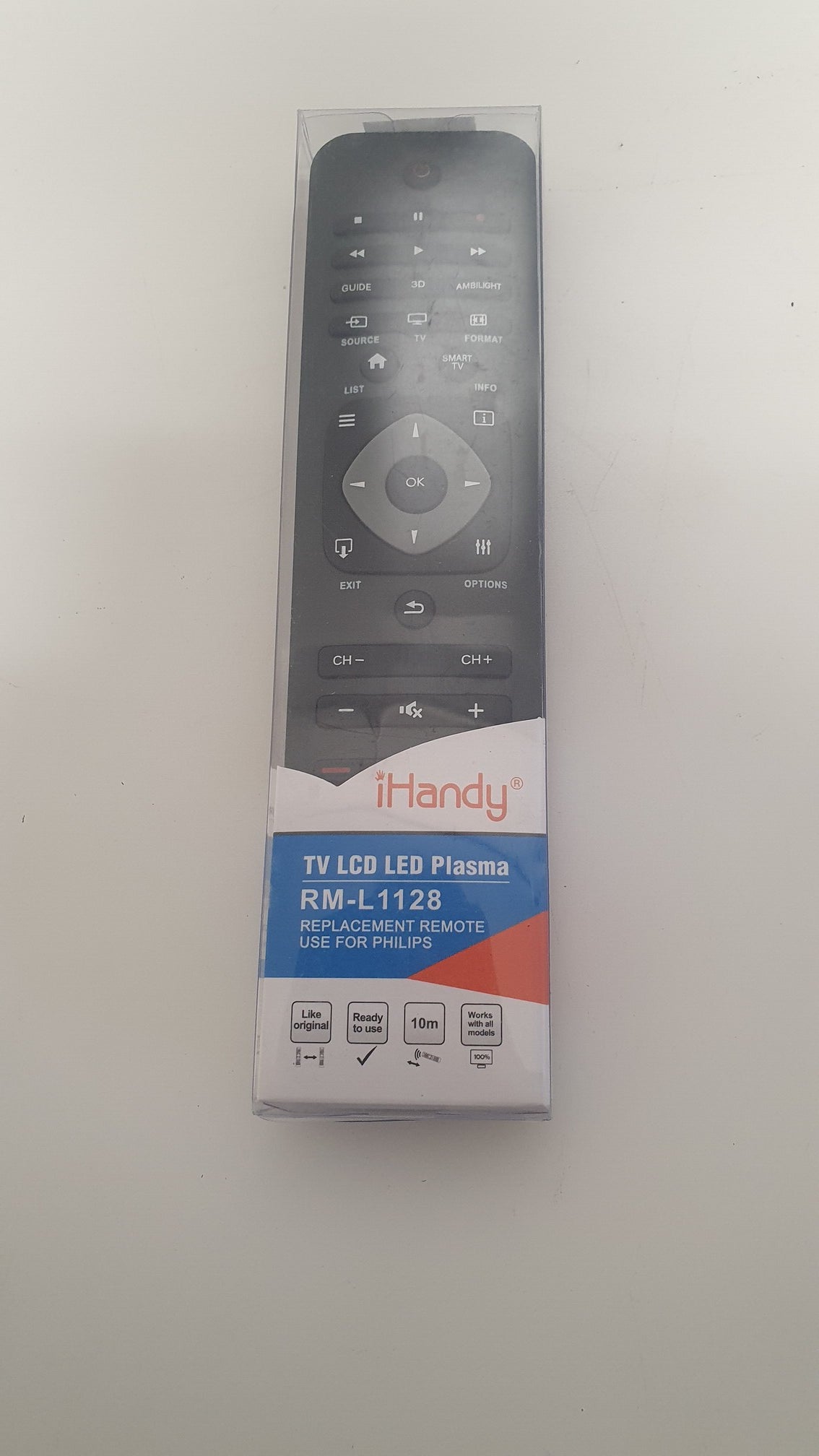 iHandy RM-L1128 Universal Remote for Philips TVs