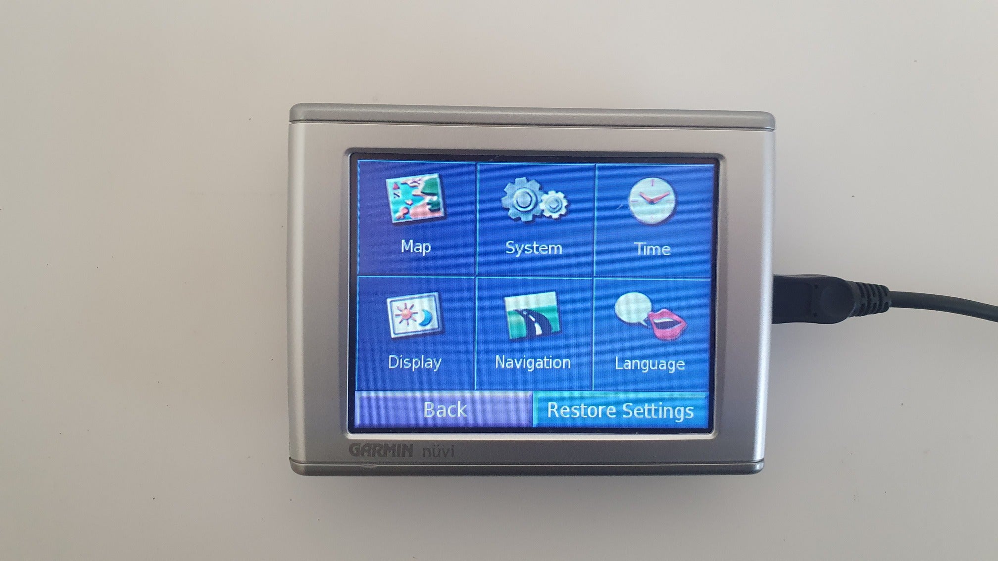 Garmin nuvi 350 navigation