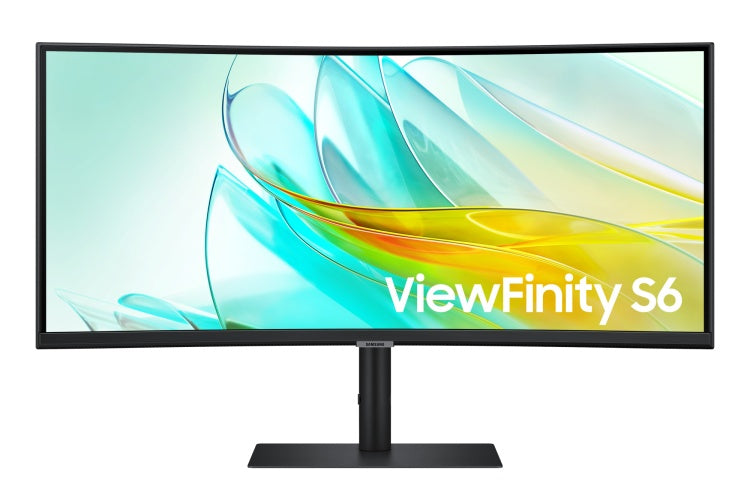 Samsung ViewFinity S6 S34C652UAU Monitor 34'' VA, UWQHD 3440x1440, 5 ms, 350 cd/m2, 100 Hz, Black