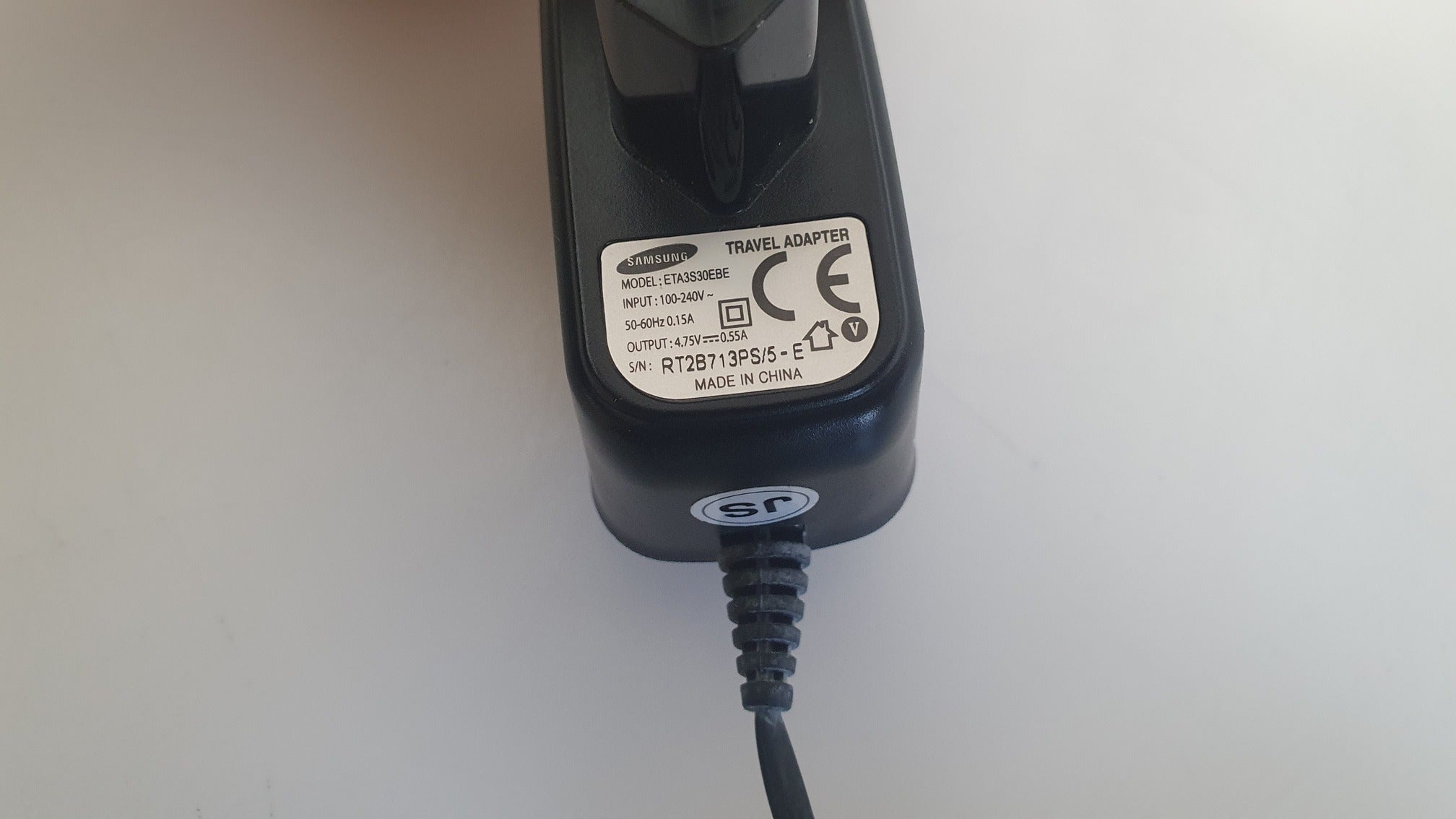 Samsung ETA3S30EBE 30-Pin Travel Charger – 5V