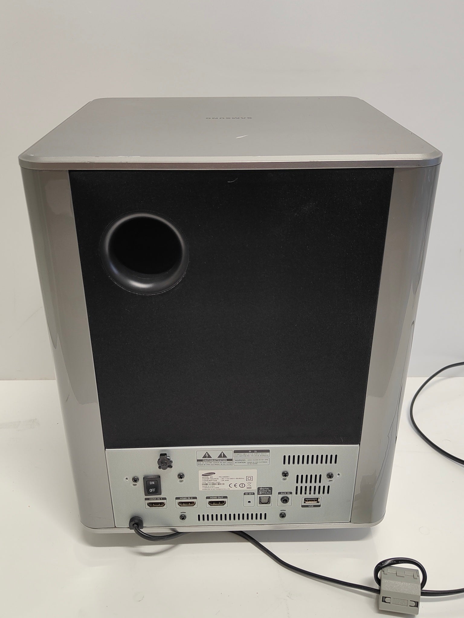 Samsung PS-WE551 Active Powered Subwoofer Grey