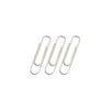 Lyreco Fold-Back Paper Clips, Black, 25mm – Pack of 12