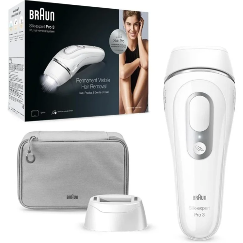 Braun Silk-expert Pro 3 PL3020 IPL Hair Remover, White