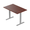 Adjustable Height Table Up Up Thor Gray, Table top M Dark Walnut