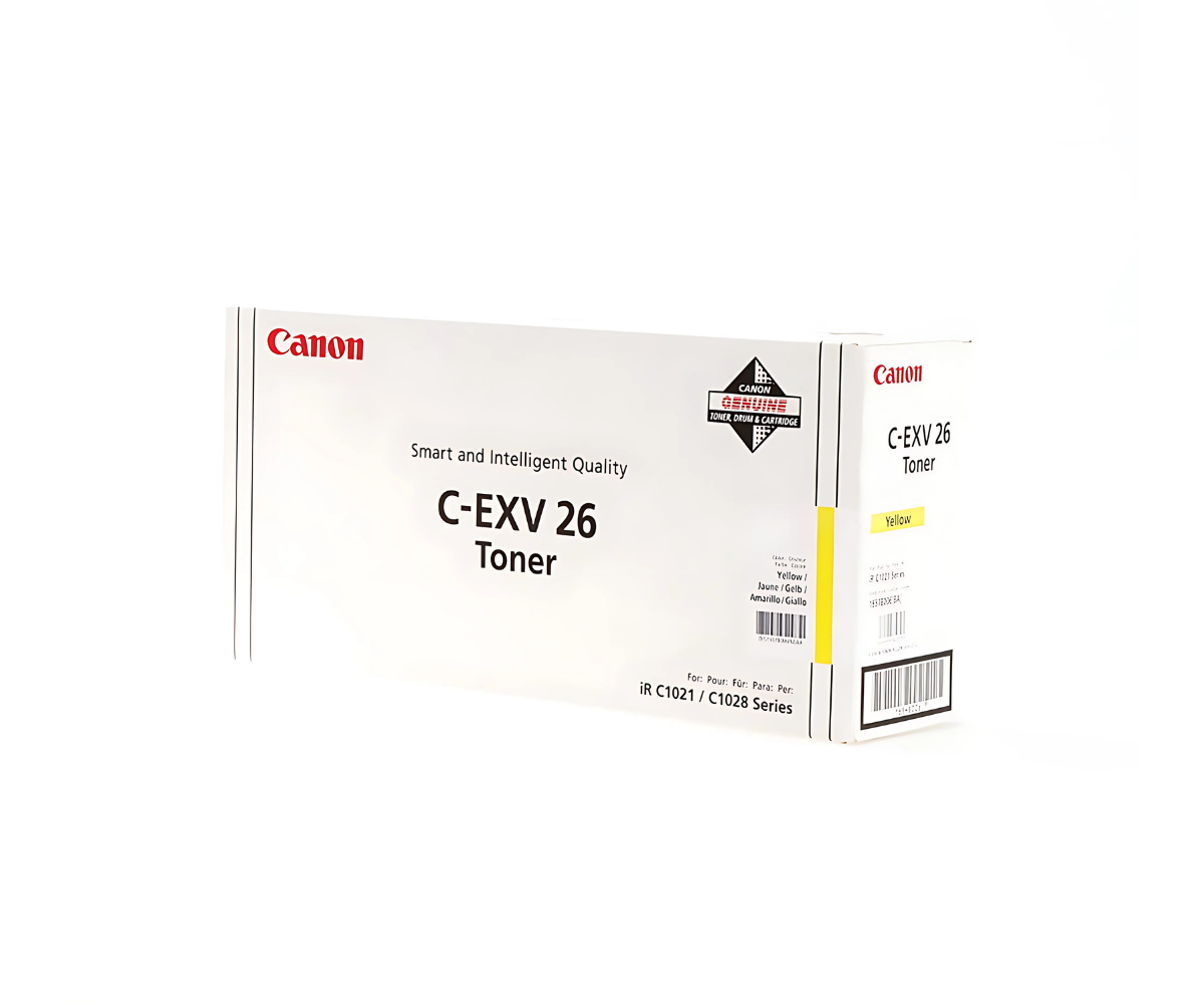 Original Canon C-EXV 26 YELLOW Toner Cartridge