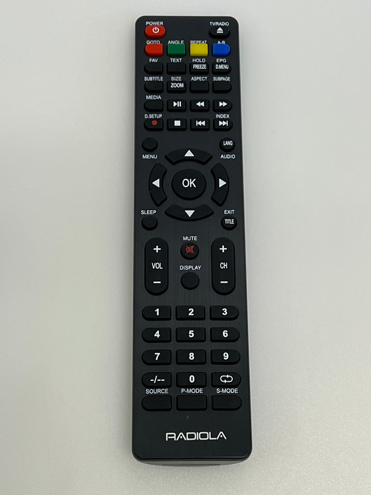 Radiola WS‑3108 TV remote control